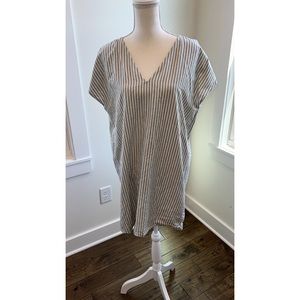 Madewell Linen Striped Tunic